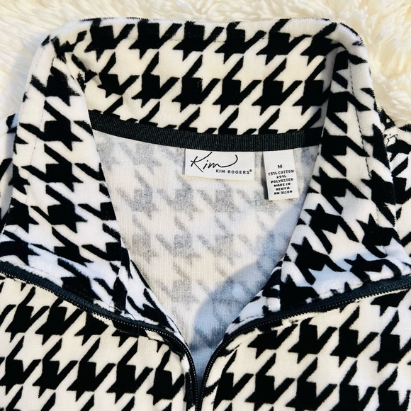 Kim Roger’s Houndstooth blazer. Size Medium. Excellent condition - Picture 3 of 3